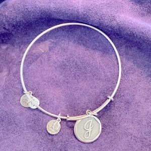 Alex and Ani bracelet “J”